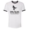 Unisex Fine Jersey Ringer Tee. Thumbnail
