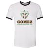 Unisex Fine Jersey Ringer Tee. Thumbnail