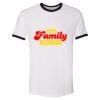 Unisex Fine Jersey Ringer Tee. Thumbnail