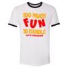 Unisex Fine Jersey Ringer Tee. Thumbnail