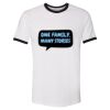 Unisex Fine Jersey Ringer Tee. Thumbnail