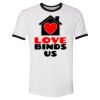 Unisex Fine Jersey Ringer Tee. Thumbnail