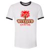 Unisex Fine Jersey Ringer Tee. Thumbnail
