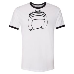 Unisex Fine Jersey Ringer Tee. Thumbnail