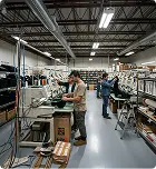 Production floor operations at Yes We Print