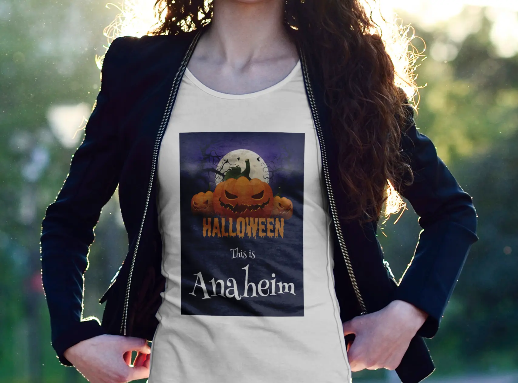 Tshirt with Anaheim print 