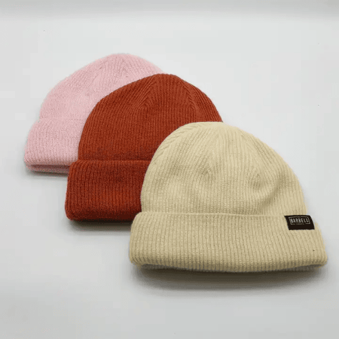 Three beanies