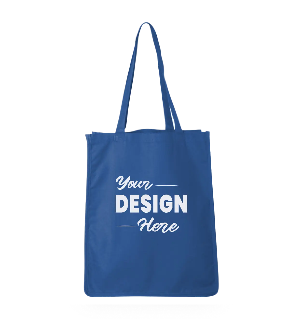 Navy color tote bag